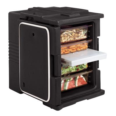 Termoizolační box s předním plněním Ultra Pan Carrier GN 1/1, Cambro, GN 1/1, Černá, 460x630x(H)620mm | UPC400110